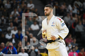 2021-10-17 - Men -90 kg, Alexis Mathieu of France competes during the Paris Grand Slam 2021, Judo event on October 17, 2021 at AccorHotels Arena in Paris, France - PARIS GRAND SLAM 2021, JUDO EVENT - INTERNATIONALS - TENNIS