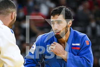 2021-10-17 - Men -90 kg, Khusen KHALMURZAEV of Russia silver medal competes during the Paris Grand Slam 2021, Judo event on October 17, 2021 at AccorHotels Arena in Paris, France - PARIS GRAND SLAM 2021, JUDO EVENT - INTERNATIONALS - TENNIS