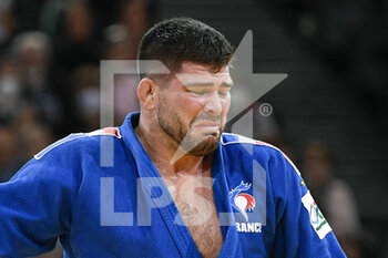 2021-10-17 - Men +100 kg, Cyrille MARET of France Silver medal in tears after his win over his friend Joseph TERHEC bronze medal of France during the Paris Grand Slam 2021, Judo event on October 17, 2021 at AccorHotels Arena in Paris, France - PARIS GRAND SLAM 2021, JUDO EVENT - INTERNATIONALS - TENNIS
