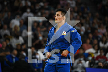 2021-10-17 - Men -81 kg, Takeshi SASAKI of Japan gold medal competes during the Paris Grand Slam 2021, Judo event on October 17, 2021 at AccorHotels Arena in Paris, France - PARIS GRAND SLAM 2021, JUDO EVENT - INTERNATIONALS - TENNIS