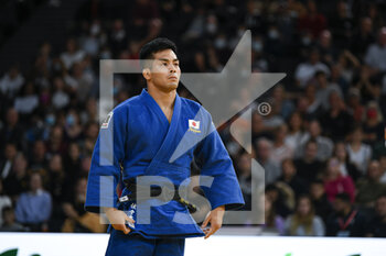 2021-10-17 - Men -81 kg, Takeshi SASAKI of Japan gold medal competes during the Paris Grand Slam 2021, Judo event on October 17, 2021 at AccorHotels Arena in Paris, France - PARIS GRAND SLAM 2021, JUDO EVENT - INTERNATIONALS - TENNIS