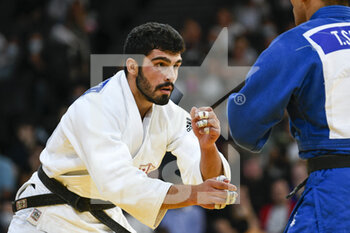 2021-10-17 - Men -81 kg, Tato GRIGALASHVILI of Georgia Silver medal competes during the Paris Grand Slam 2021, Judo event on October 17, 2021 at AccorHotels Arena in Paris, France - PARIS GRAND SLAM 2021, JUDO EVENT - INTERNATIONALS - TENNIS