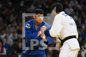 2021-10-17 - Men -90 kg, Kenta NAGASAWA of Japan gold medal competes during the Paris Grand Slam 2021, Judo event on October 17, 2021 at AccorHotels Arena in Paris, France - PARIS GRAND SLAM 2021, JUDO EVENT - INTERNATIONALS - TENNIS