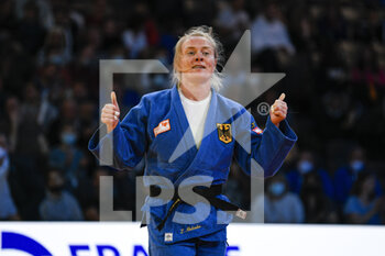 2021-10-17 - Women -78 kg, Luise MALZAHN of Germany bronze medal competes during the Paris Grand Slam 2021, Judo event on October 17, 2021 at AccorHotels Arena in Paris, France - PARIS GRAND SLAM 2021, JUDO EVENT - INTERNATIONALS - TENNIS