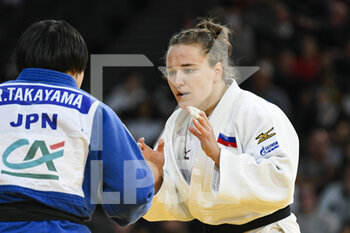 2021-10-17 - Women -78 kg, Aleksandra BABINTSEVA of Russia gold medal competes during the Paris Grand Slam 2021, Judo event on October 17, 2021 at AccorHotels Arena in Paris, France - PARIS GRAND SLAM 2021, JUDO EVENT - INTERNATIONALS - TENNIS