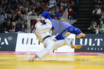 2021-10-17 - Men -100 kg, Arman ADAMIAN Gold medal competes and wins by ippon over Asley GONZALEZ of Romania during the Paris Grand Slam 2021, Judo event on October 17, 2021 at AccorHotels Arena in Paris, France - PARIS GRAND SLAM 2021, JUDO EVENT - INTERNATIONALS - TENNIS