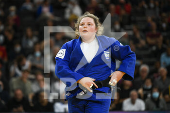 2021-10-17 - Women +78kg, Raz Rozalya HERSHKO of Israel gold medal competes during the Paris Grand Slam 2021, Judo event on October 17, 2021 at AccorHotels Arena in Paris, France - PARIS GRAND SLAM 2021, JUDO EVENT - INTERNATIONALS - TENNIS