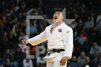 2021-10-17 - Men +100 kg, ODKHUU TSETSENTSENGEL of Mongolia competes during the Paris Grand Slam 2021, Judo event on October 17, 2021 at AccorHotels Arena in Paris, France - PARIS GRAND SLAM 2021, JUDO EVENT - INTERNATIONALS - TENNIS