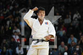 2021-10-17 - Men +100 kg, ODKHUU TSETSENTSENGEL of Mongolia competes during the Paris Grand Slam 2021, Judo event on October 17, 2021 at AccorHotels Arena in Paris, France - PARIS GRAND SLAM 2021, JUDO EVENT - INTERNATIONALS - TENNIS