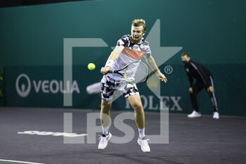 2021-11-03 - Andrey (or Andrei) Golubev of Kazakhstan during the Rolex Paris Masters 2021, ATP Masters 1000 tennis tournament, on November 3, 2021 at Accor Arena in Paris, France - ROLEX PARIS MASTERS 2021, ATP MASTERS 1000 TENNIS TOURNAMENT - INTERNATIONALS - TENNIS