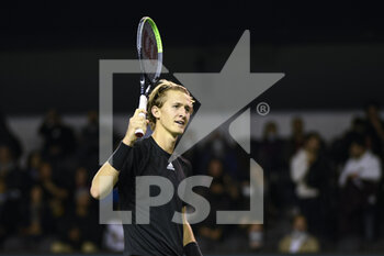 2021-11-03 - Sebastian Korda of United States of America (USA) during the Rolex Paris Masters 2021, ATP Masters 1000 tennis tournament, on November 3, 2021 at Accor Arena in Paris, France - ROLEX PARIS MASTERS 2021, ATP MASTERS 1000 TENNIS TOURNAMENT - INTERNATIONALS - TENNIS