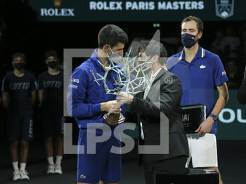 Rolex Paris Masters 2021 Final, an ATP Masters 1000 tennis tournament - INTERNAZIONALI - TENNIS