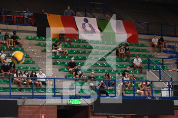 2021-08-25 - supporters at Grana Padano Arena in Mantova - FRIENDLY GAME 2021 - ITALY VS BELGIUM - FRIENDLY MATCH - VOLLEYBALL