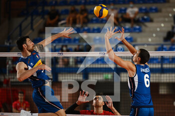 2021-08-25 - Simone  Giannelli and  - FRIENDLY GAME 2021 - ITALY VS BELGIUM - FRIENDLY MATCH - VOLLEYBALL