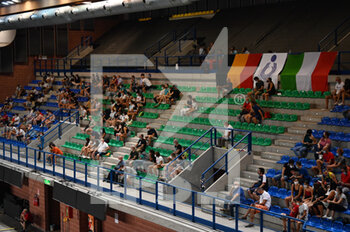 2021-08-25 - Supporters at Grana Padano Arena in Mantova - FRIENDLY GAME 2021 - ITALY VS BELGIUM - FRIENDLY MATCH - VOLLEYBALL