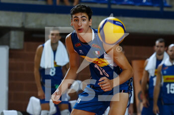 2021-08-25 - Alessandro Michieletto (Italy) - FRIENDLY GAME 2021 - ITALY VS BELGIUM - FRIENDLY MATCH - VOLLEYBALL