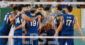 2021-08-25 - Italy celebrates - FRIENDLY GAME 2021 - ITALY VS BELGIUM - FRIENDLY MATCH - VOLLEYBALL