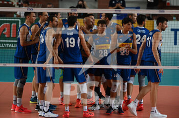 2021-08-25 - Italy celebrates - FRIENDLY GAME 2021 - ITALY VS BELGIUM - FRIENDLY MATCH - VOLLEYBALL