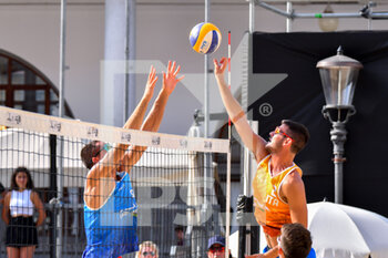 2021-07-31 - FIVB Beach Volleyball World Tour 1 Star Ljubljana; attacco di Tobia Marchetto (ITA) - BEACH VOLLEY WORLD TOUR 2021 - BEACH VOLLEY - VOLLEYBALL