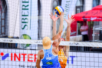 2021-07-31 - FIVB Beach Volleyball World Tour 1 Star Ljubljana; Kuba Zdybek (POL) e Patrikas Stankevičius (LTU) - BEACH VOLLEY WORLD TOUR 2021 - BEACH VOLLEY - VOLLEYBALL