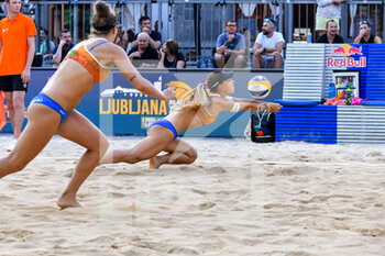 2021-07-31 - FIVB Beach Volleyball World Tour 1 Star Ljubljana; difesa di Margherita Bianchin (ITA) - BEACH VOLLEY WORLD TOUR 2021 - BEACH VOLLEY - VOLLEYBALL