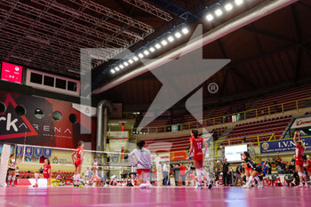 2021-09-30 - E-Work Arena view during the Trofeo Mimmo Fusco 2021 volleyball match between UYBA Unet E-Work Busto Arsizio and VBC Casalmaggiore at E-Work Arena, Busto Arsizio, Italy on September 30, 2021 - TROFEO MIMMO FUSCO 2021 - EVENTS - VOLLEYBALL