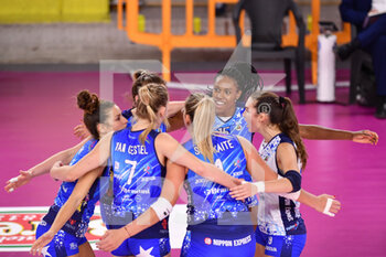 2021-10-23 - Happiness of Il Bisonte Firenze players - IL BISONTE FIRENZE VS BOSCA S.BERNARDO CUNEO - SERIE A1 WOMEN - VOLLEYBALL