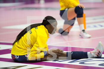 2021-10-30 - EGONU PAOLA (Imoco Volley Conegliano) warm up - VERO VOLLEY MONZA VS IMOCO VOLLEY CONEGLIANO - SERIE A1 WOMEN - VOLLEYBALL