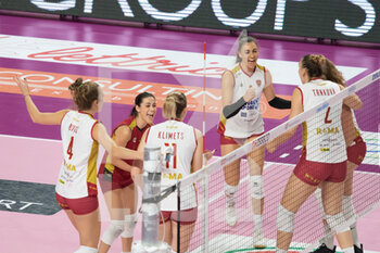 2021-11-21 - Exultation of Acqua & Sapone Roma Volley Club - IGOR GORGONZOLA NOVARA VS ACQUA&SAPONE ROMA VOLLEY CLUB - SERIE A1 WOMEN - VOLLEYBALL