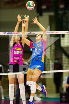 2021-11-20 - ALESSIA ORRO (Vero Volley Monza) in action - VERO VOLLEY MONZA VS VBC TRASPORTI PESANTI CASALMAGGIORE - SERIE A1 WOMEN - VOLLEYBALL