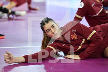 2021-10-17 - Decortes Clara of Acqua & Sapone Roma Volley  during the Women's Volleyball Championship Series A match between Acqua & Sapone Volley Roma and Imoco Volley Conegliano at PalaEur, October 17, 2021 in Rome, Italy.  - ACQUA&SAPONE ROMA VOLLEY CLUB VS IMOCO VOLLEY CONEGLIANO - SERIE A1 WOMEN - VOLLEYBALL