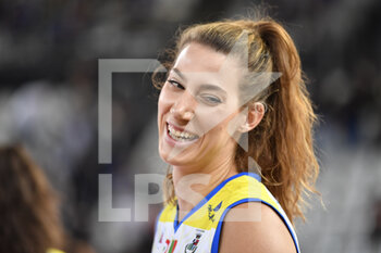 2021-10-17 - Butigan Bozana of Imoco Volley Conegliano  during the Women's Volleyball Championship Series A match between Acqua & Sapone Volley Roma and Imoco Volley Conegliano at PalaEur, October 17, 2021 in Rome, Italy.  - ACQUA&SAPONE ROMA VOLLEY CLUB VS IMOCO VOLLEY CONEGLIANO - SERIE A1 WOMEN - VOLLEYBALL
