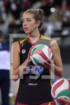 2021-10-17 - Bugg Madison of Acqua & Sapone Roma Volley during the Women's Volleyball Championship Series A match between Acqua & Sapone Volley Roma and Imoco Volley Conegliano at PalaEur, October 17, 2021 in Rome, Italy.  - ACQUA&SAPONE ROMA VOLLEY CLUB VS IMOCO VOLLEY CONEGLIANO - SERIE A1 WOMEN - VOLLEYBALL