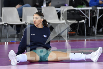 2021-11-14 - Beatrice Parrocchiale of Vero Volley Monza  in action during the Women's Volleyball Championship Series A1 match between Acqua & Sapone Volley Roma and Vero Volley Monza at PalaEur, 14th November, 2021 in Rome, Italy.  - ACQUA&SAPONE ROMA VOLLEY CLUB VS VERO VOLLEY MONZA - SERIE A1 WOMEN - VOLLEYBALL