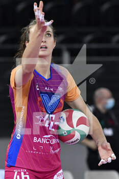 2021-11-14 - Gaia Moretto of Vero Volley Monza  in action during the Women's Volleyball Championship Series A1 match between Acqua & Sapone Volley Roma and Vero Volley Monza at PalaEur, 14th November, 2021 in Rome, Italy.  - ACQUA&SAPONE ROMA VOLLEY CLUB VS VERO VOLLEY MONZA - SERIE A1 WOMEN - VOLLEYBALL