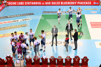 2021-10-17 - Gas Sales Bluenergy Piacenza scende in campo - CUCINE LUBE CIVITANOVA VS GAS SALES BLUENERGY PIACENZA - SUPERLEAGUE SERIE A - VOLLEYBALL