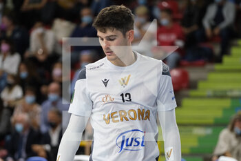 2021-10-17 - Luca Spirito - Verona Volley - VERONA VOLLEY VS SIR SAFETY CONAD PERUGIA - SUPERLEAGUE SERIE A - VOLLEYBALL