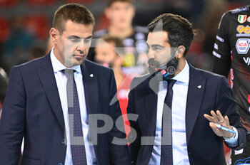 2021-11-03 - Gianlorenzo Blengini (Coach of Cucine Lube Civitanova) - CUCINE LUBE CIVITANOVA VS NBV VERONA - SUPERLEAGUE SERIE A - VOLLEYBALL