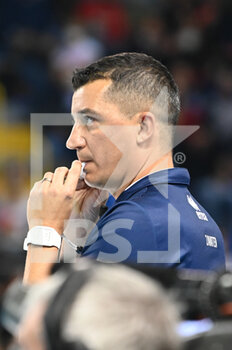 2021-11-14 - Marco Zavater di Roma secondo arbitro dell'incontro - CUCINE LUBE CIVITANOVA VS LEO SHOES MODENA - SUPERLEAGUE SERIE A - VOLLEYBALL