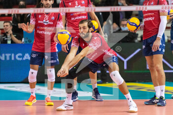 2021-11-21 - Aaron Russel, gas sales Bluenergy Piacenza - KIOENE PADOVA VS GAS SALES BLUENERGY PIACENZA - SUPERLEAGUE SERIE A - VOLLEYBALL
