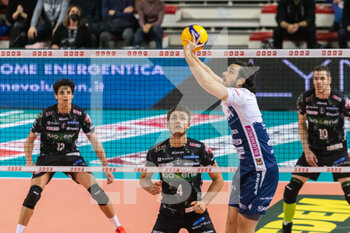 2021-11-21 - Antoine Brizard, gas sales Bluenergy Piacenza - KIOENE PADOVA VS GAS SALES BLUENERGY PIACENZA - SUPERLEAGUE SERIE A - VOLLEYBALL