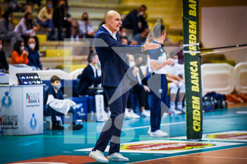 2021-12-05 - Coach Fabio Soli (Top Volley Cisterna) - TOP VOLLEY CISTERNA VS LEO SHOES MODENA - SUPERLEAGUE SERIE A - VOLLEYBALL