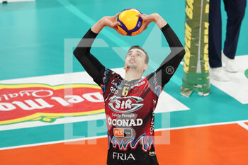 2021-12-12 - giannelli simone (n.6 sir safety conad perugia) grbic nikola (1° sir safety conad perugia) - SIR SAFETY CONAD PERUGIA VS VERO VOLLEY MONZA - SUPERLEAGUE SERIE A - VOLLEYBALL