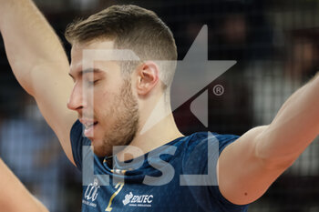 2021-12-26 - Esultanza di Lorenzo Cortesia - Verona Volley - VERONA VOLLEY VS ITAS TRENTINO - SUPERLEAGUE SERIE A - VOLLEYBALL