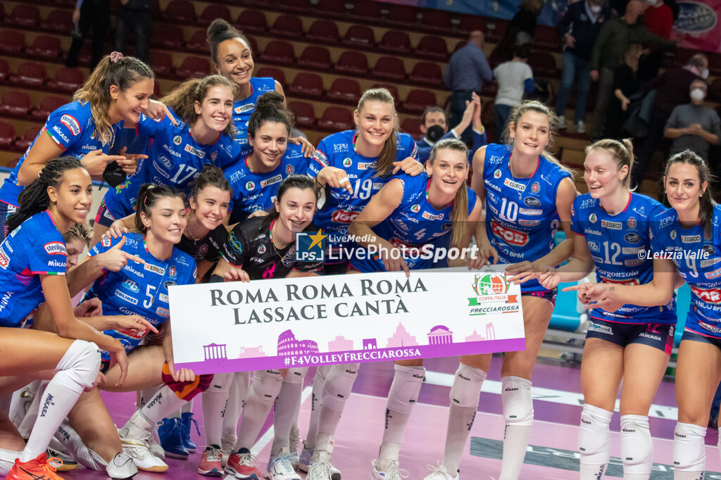 Igor Gorgonzola Novara vs Il Bisonte Firenze - WOMEN ITALIAN CUP - VOLLEYBALL