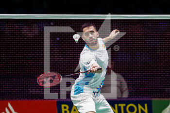 2022-04-26 - Luis Enrique Penalver from Spain, Round of 32 during the European Badminton Championships 2022 on April 26, 2022 at Gallur Sports Center in Madrid, Spain - EUROPEAN BADMINTON CHAMPIONSHIPS 2022 - BADMINTON - OTHER SPORTS