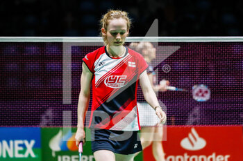 2022-04-26 - Abigail Holden from England, Round of 32 during the European Badminton Championships 2022 on April 26, 2022 at Gallur Sports Center in Madrid, Spain - EUROPEAN BADMINTON CHAMPIONSHIPS 2022 - BADMINTON - OTHER SPORTS