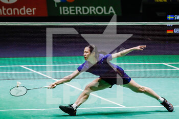 2022-04-26 - Yvonne LI from Germany, Round of 32 during the European Badminton Championships 2022 on April 26, 2022 at Gallur Sports Center in Madrid, Spain - EUROPEAN BADMINTON CHAMPIONSHIPS 2022 - BADMINTON - OTHER SPORTS