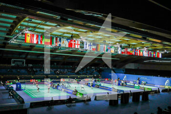 2022-04-26 - General view during the European Badminton Championships 2022 on April 26, 2022 at Gallur Sports Center in Madrid, Spain - EUROPEAN BADMINTON CHAMPIONSHIPS 2022 - BADMINTON - OTHER SPORTS