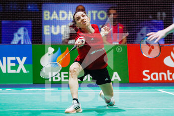 2022-04-27 - Beatriz Corrales from Spain, Round of 16 during the European Badminton Championships 2022 on April 27, 2022 at Gallur Sports Center in Madrid, Spain - EUROPEAN BADMINTON CHAMPIONSHIPS 2022 - BADMINTON - OTHER SPORTS